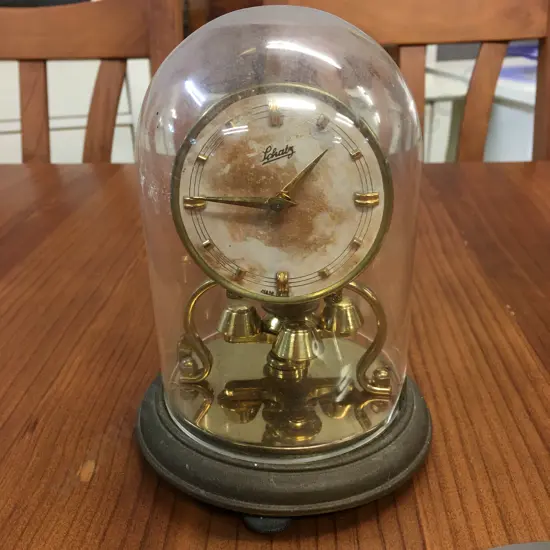 Vintage  German 400 Day Schatz Dome Clock